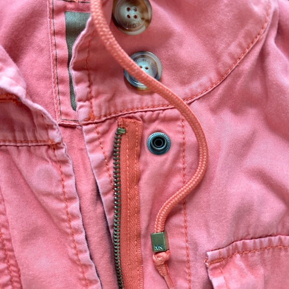 Michael Kors Pink Hooded Jacket - Picture 8 of 9
